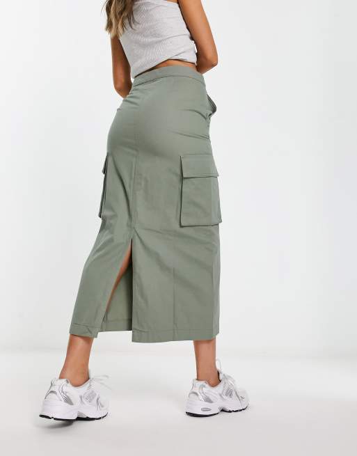 Cargo skirt outlet midi