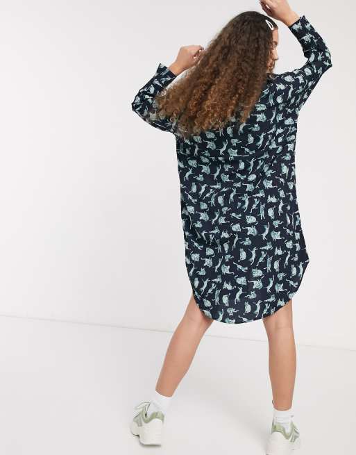 Cat shop tunic dress