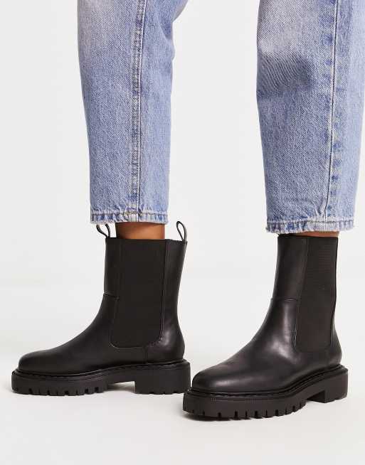 mammal arbejdsløshed tjeneren Monki chelsea boot in black | ASOS