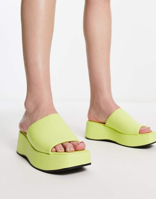 Monki platform flip online flops