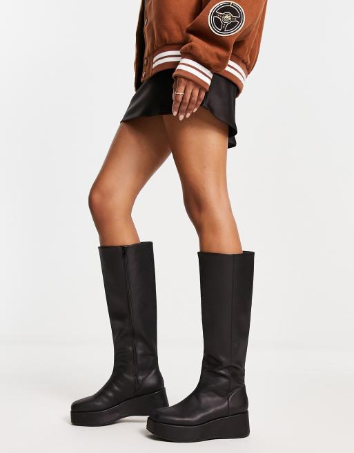 Asos boots shop knee high