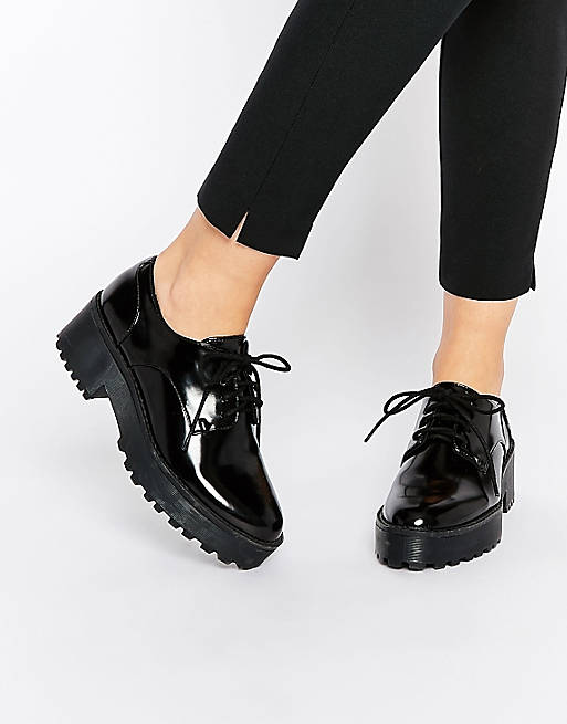 Pegs tragedy the mall Monki Chunky Sole Lace Up Shoes | ASOS
