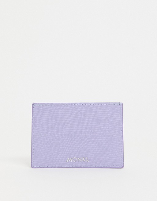 Monki Cia card holder case in lilac