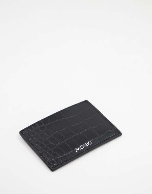 Monki Cia croc card case in black | ASOS