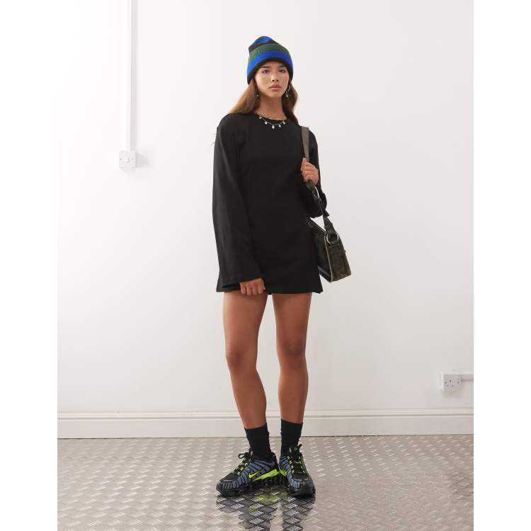 belted shirt dress monki Monki Shirt dress - dark green - (Pre-owned)