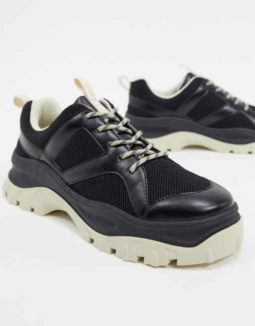 Contrast chunky sole on sale trainers