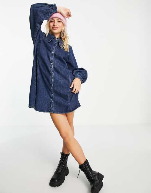 Denim hot sale dress monki