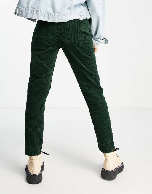 Green corduroy 2024 skinny jeans