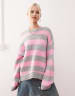 トップス Rosy Monster stripe sweat tops & pant Tops - RosyMonster