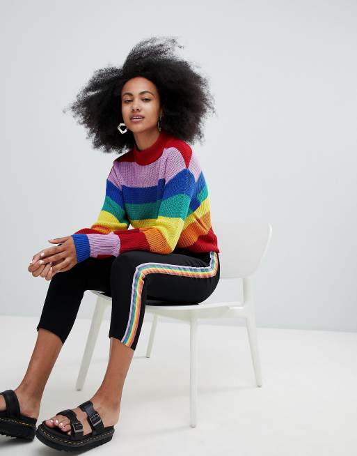 Asos hotsell rainbow sweater