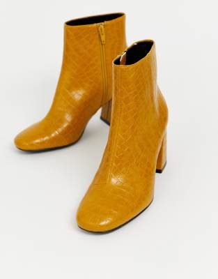 bottines moutarde