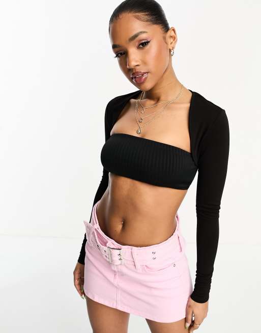 Bolero on sale crop top