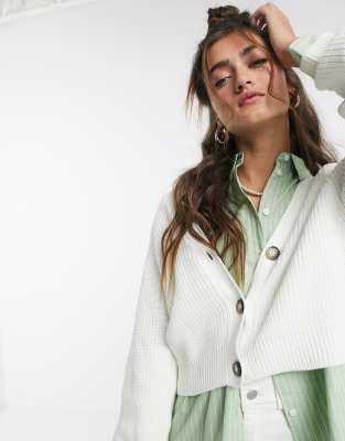 monki cropped cardigan