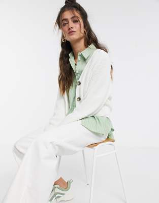 monki cropped cardigan