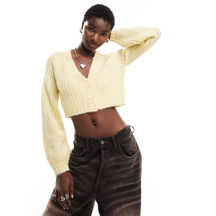 Butter 2025 yellow cardigan