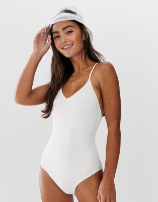 asos white swimsuit