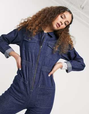 monki denim jumpsuit