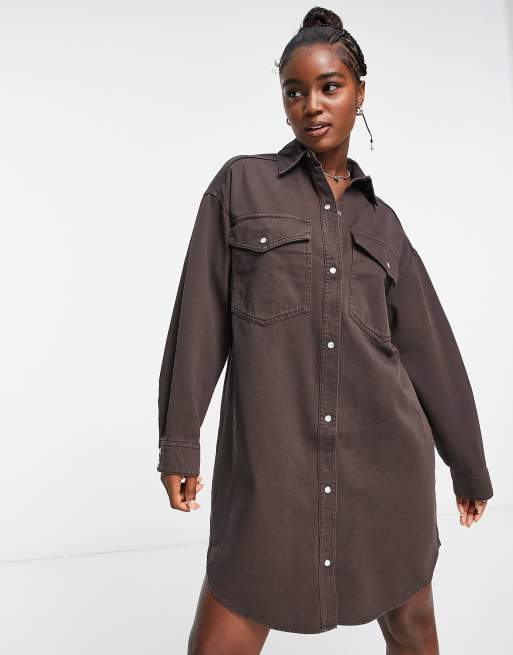 Monki denim clearance dress