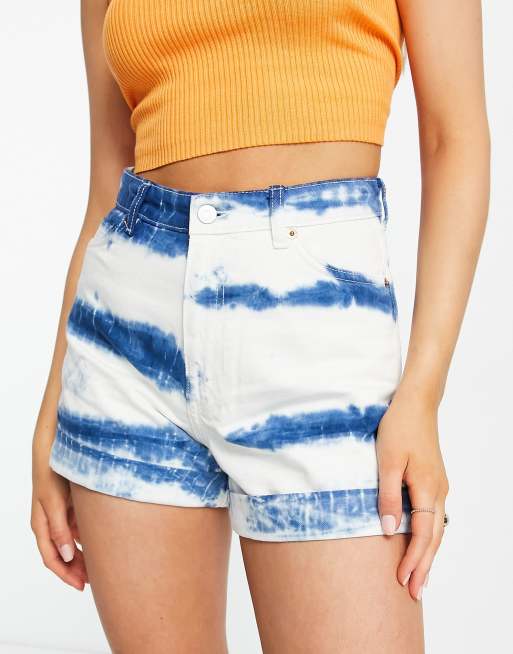 Denim shorts best sale with tie belt