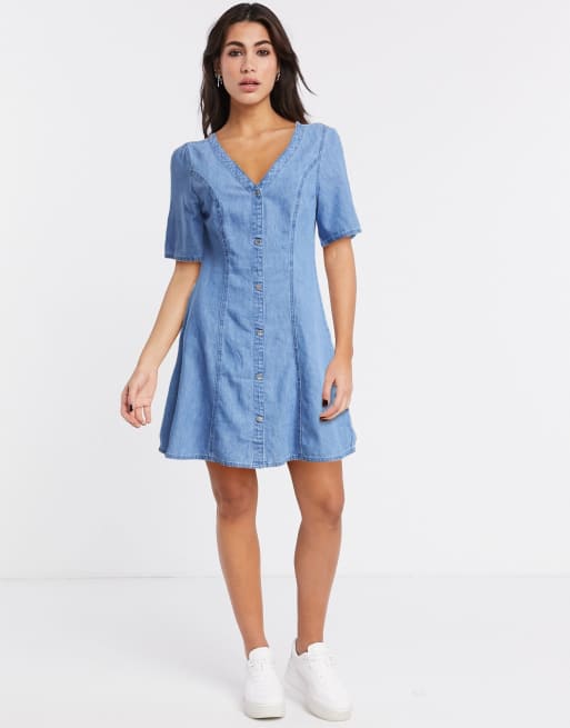 Monki retro 2025 skater dress