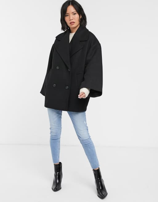 Monki double breasted coat | ASOS