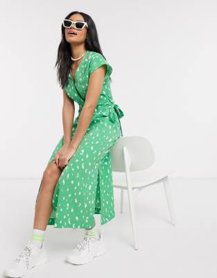 monki green dress