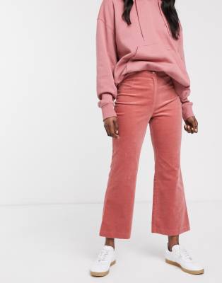 roze flared pants
