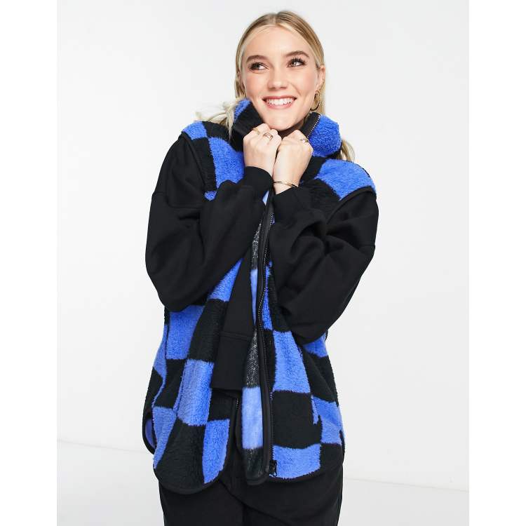 Monki shop fleece jacket