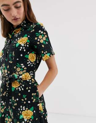 monki floral jumpsuit
