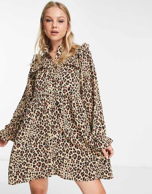 Monki 2025 leopard dress