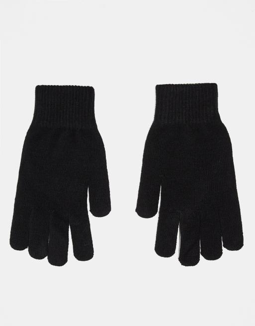 Monki gloves in black