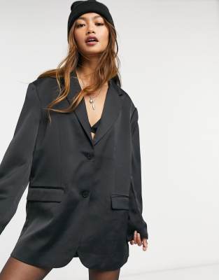 blazer oversize noir