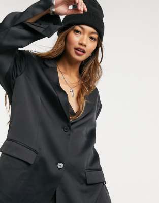 monki black blazer