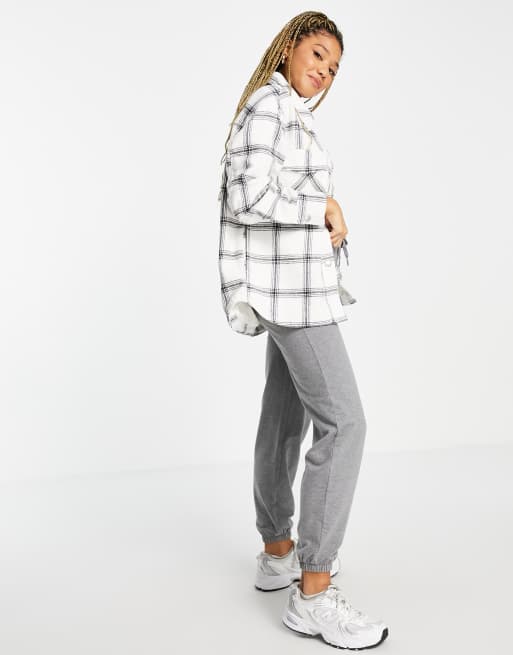 Wattierte Jacke Monki Jacke Kariert Monki Hemd Kariert Xs In