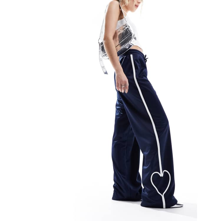 Straight fit track pants online