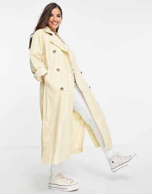 コート THE ROW 'Cami' trench coat Beige Monki Hedda trench coat in beige | ASOS
