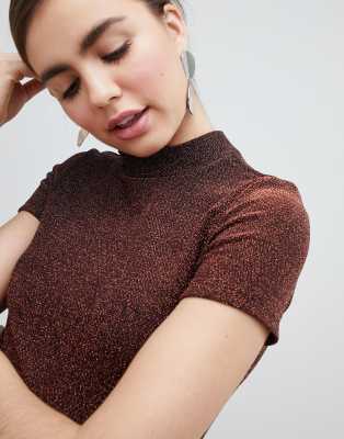 asos glitter top