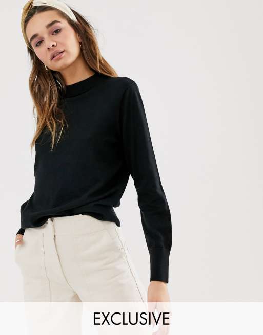 Lightweight on sale black jumper