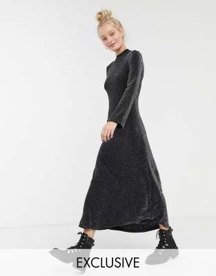 monki glitter dress