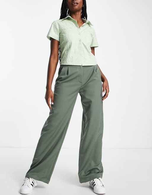 Asos high waisted outlet trousers