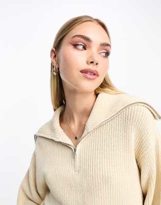 トップス ANDMARY Jeniffer knit hoodie set ivory ANDMARY】Jeniffer knit hoodie set
