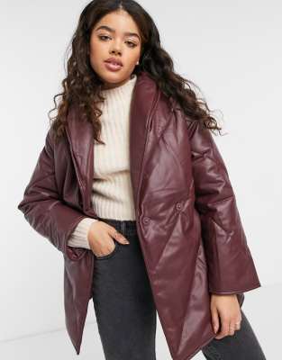 monki leather jacket