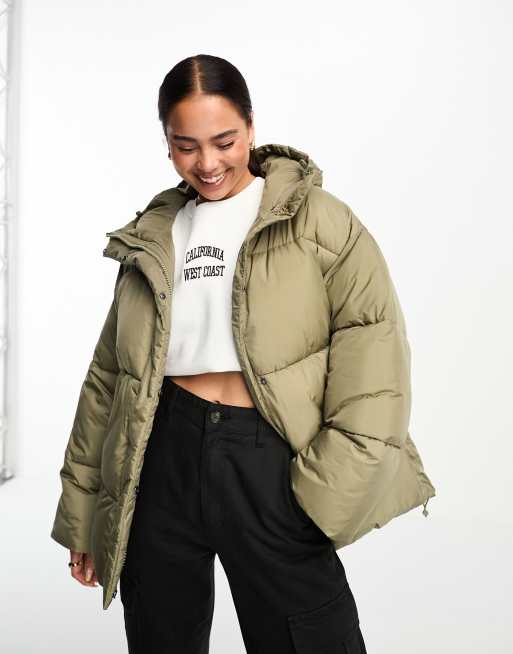 Monki store puffer jacket