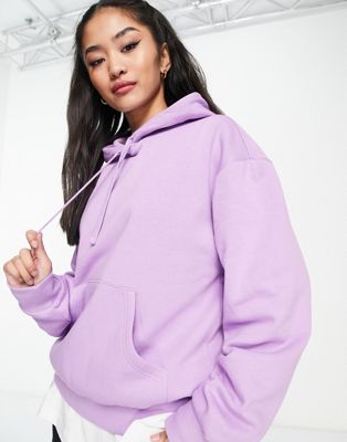 Monki hoodie in lilac
