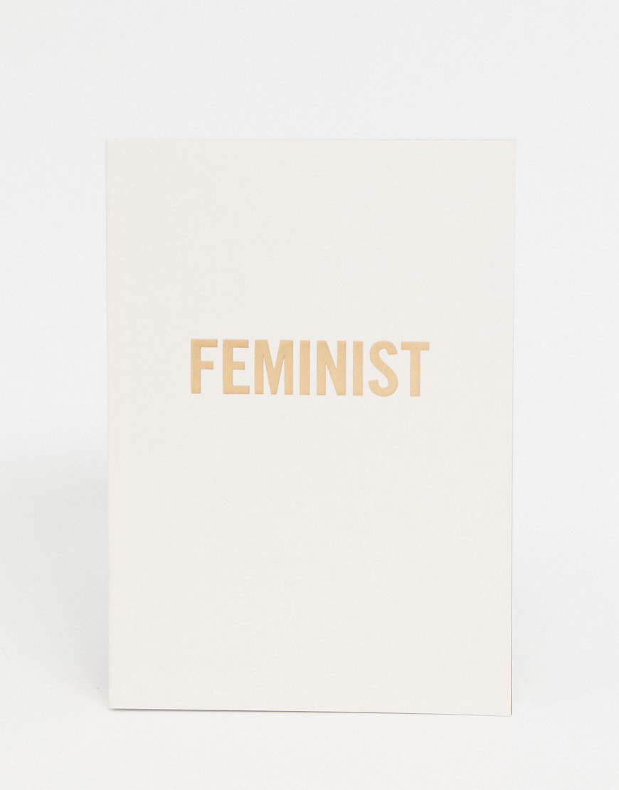 Monki - Hvid feminist-notesbog