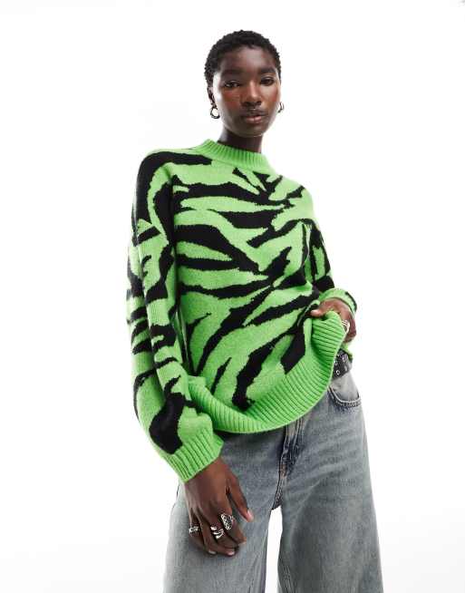 Big green sweater best sale