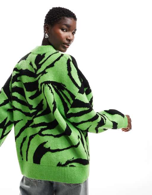 Monki tiger sweater best sale