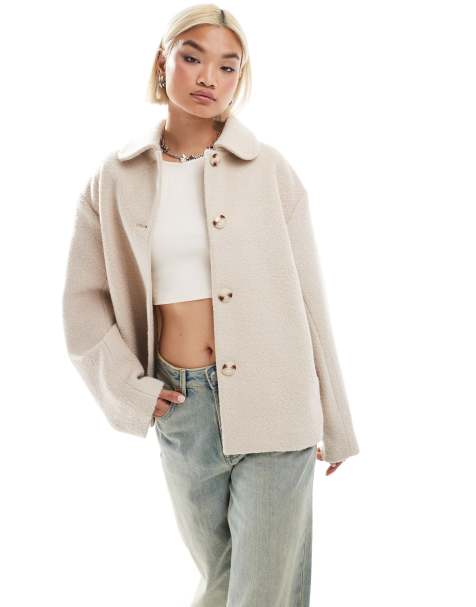 Monki - Jas in lichtbeige - view 1