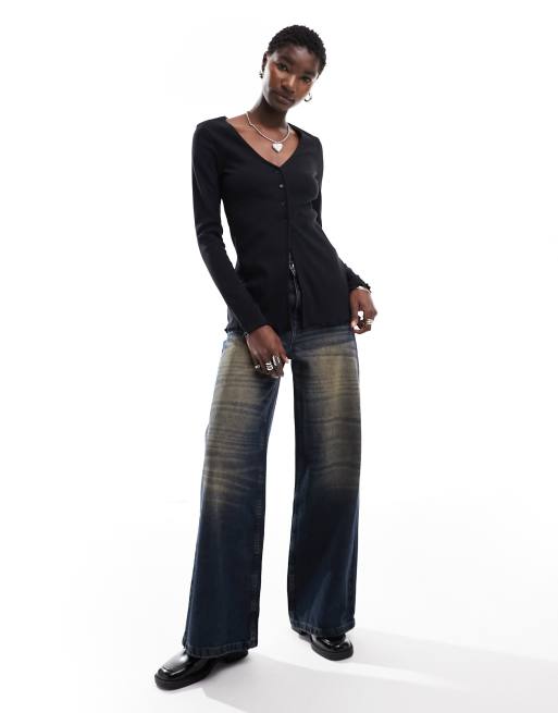 Jersey longline cardigan hotsell