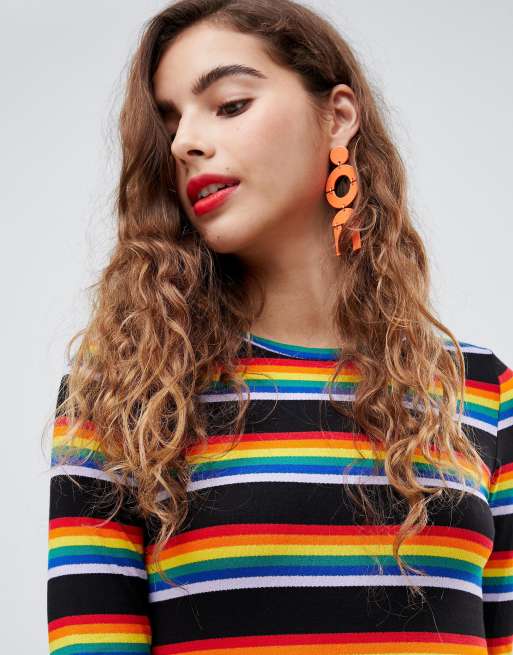 Monki on sale rainbow dress